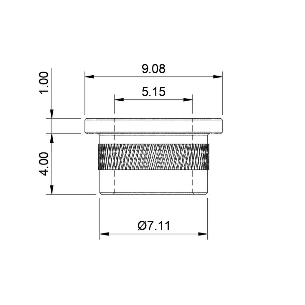 Flanged Compression Limiter - M4x4.0