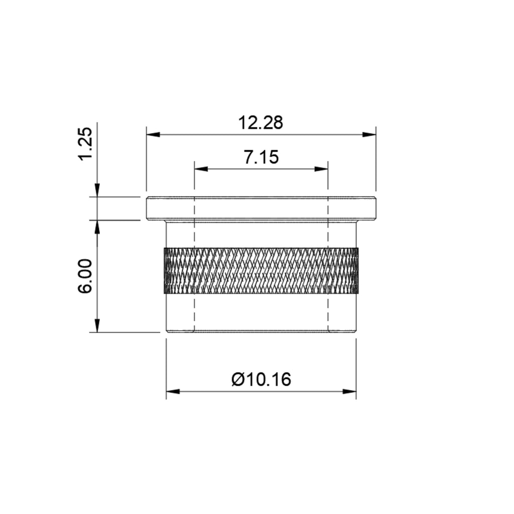 Flanged Compression Limiter - M6x6.0
