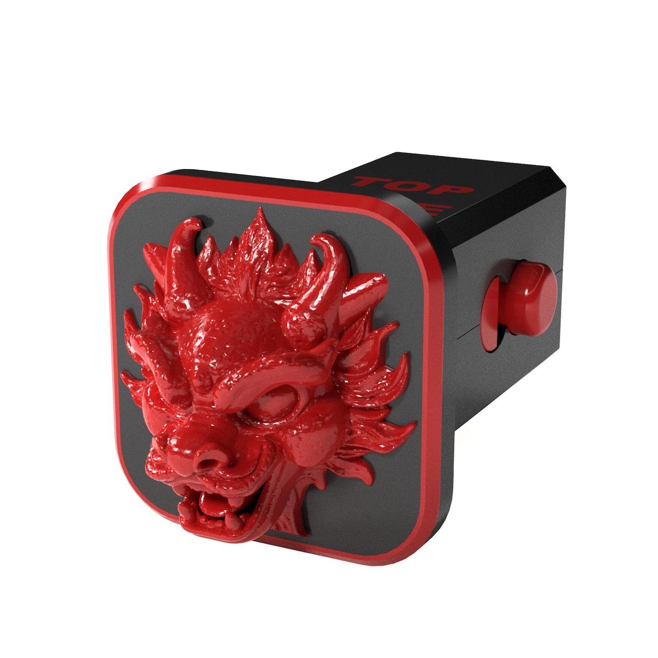 Chinese Dragon Trophy Hitch Cover