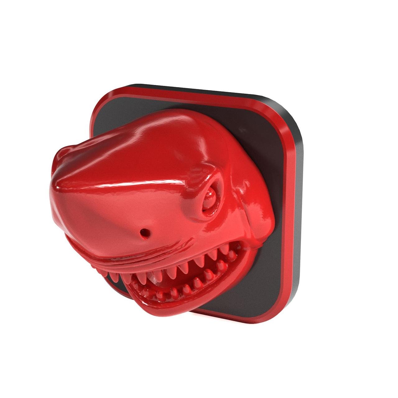 Great White Trophy Hitch Cover