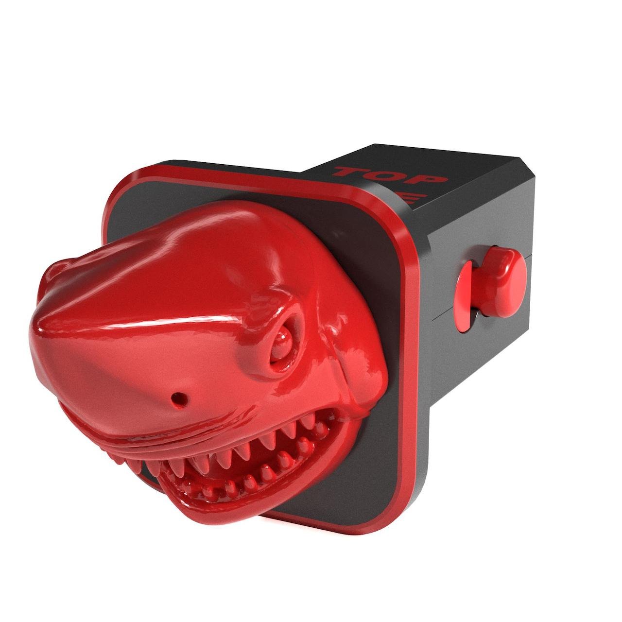 Great White Trophy Hitch Cover