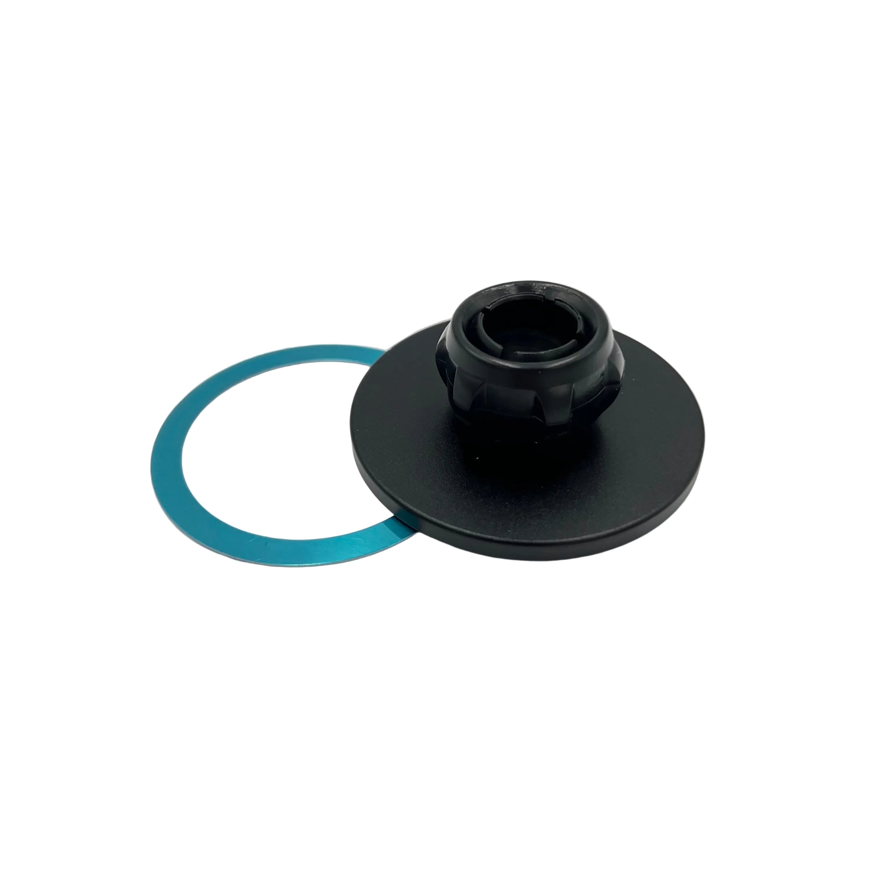Magsafe to 17mm ball adaptor with optional adhesive magnetic ring