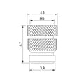 Quik-Tek Threaded Insert - M3x5.7